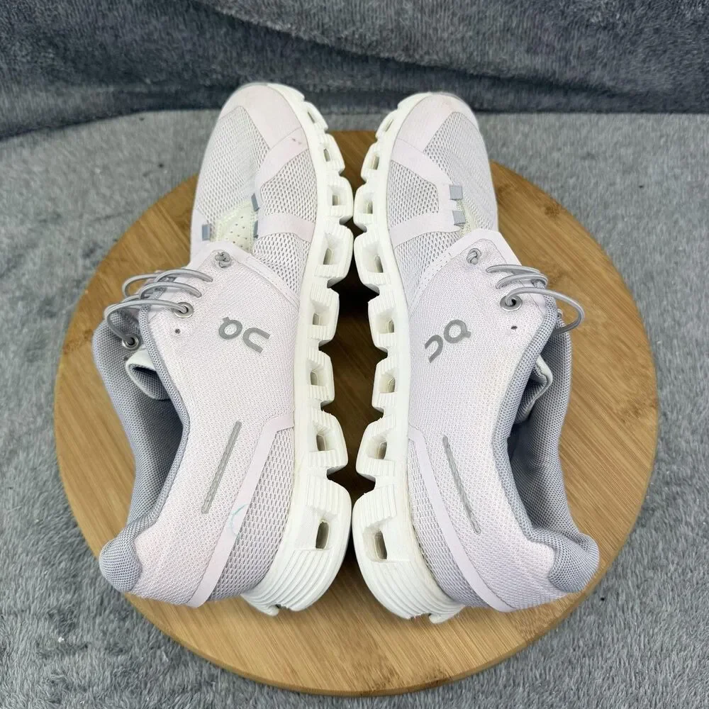 On Cloud Shoes Womens Size 8.5 Pink White Running Sneakers CloudTec No Insoles